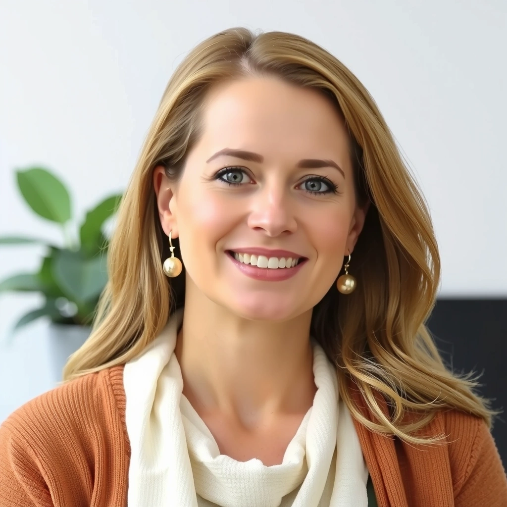 Retrato de Ana López, especialista en bienestar integral