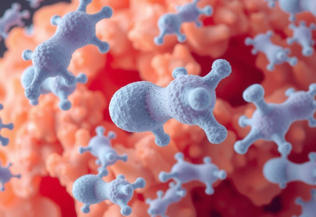 Microorganismos probióticos en un entorno intestinal